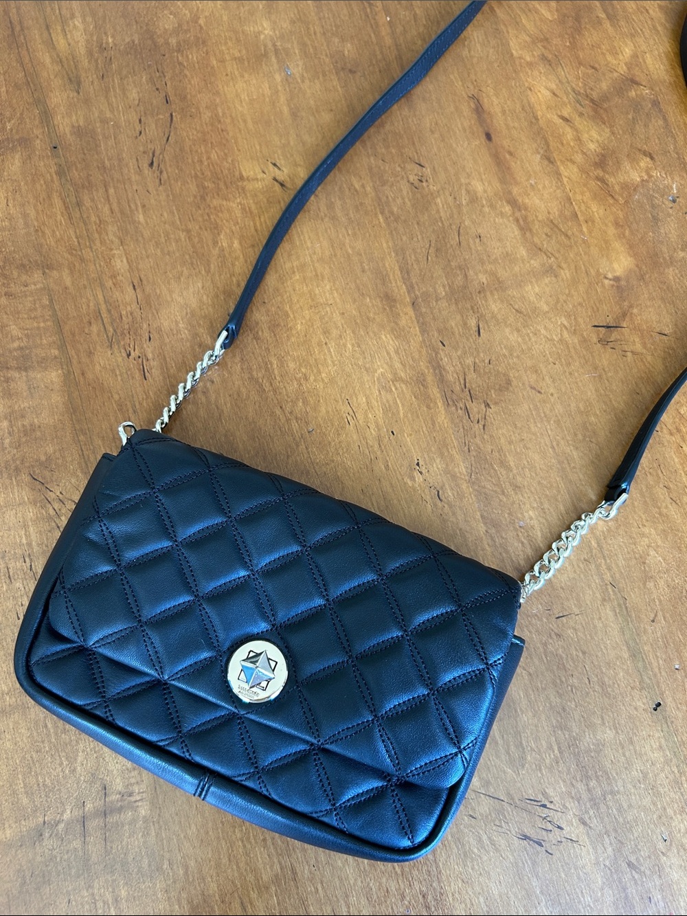 Kate Spade Natalia Leather Crossbody / Clutch.